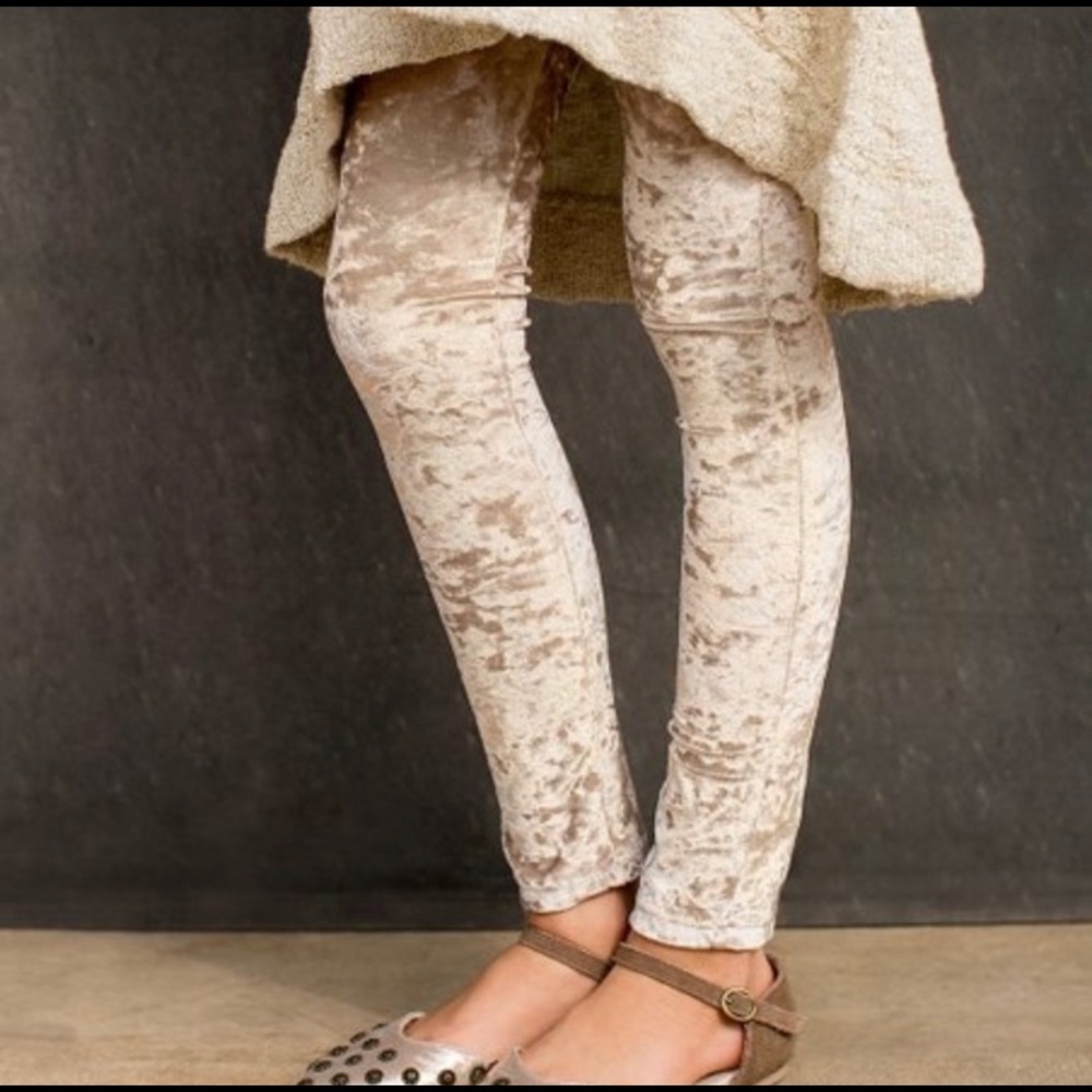 Mia Joy Crushed Velvet Leggings